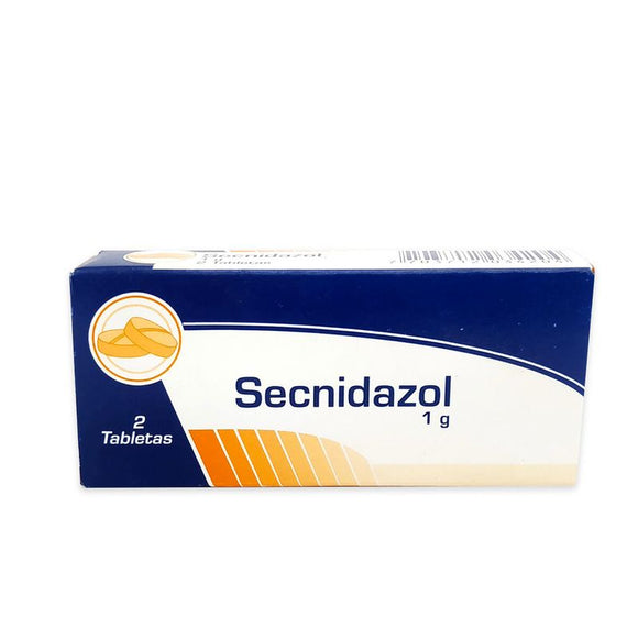 Secnidazol 1 g x 2 Tabletas