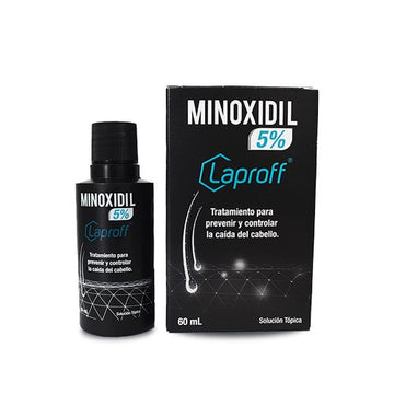 Minoxidil 5% Solución Tópica 60 ml Laproff
