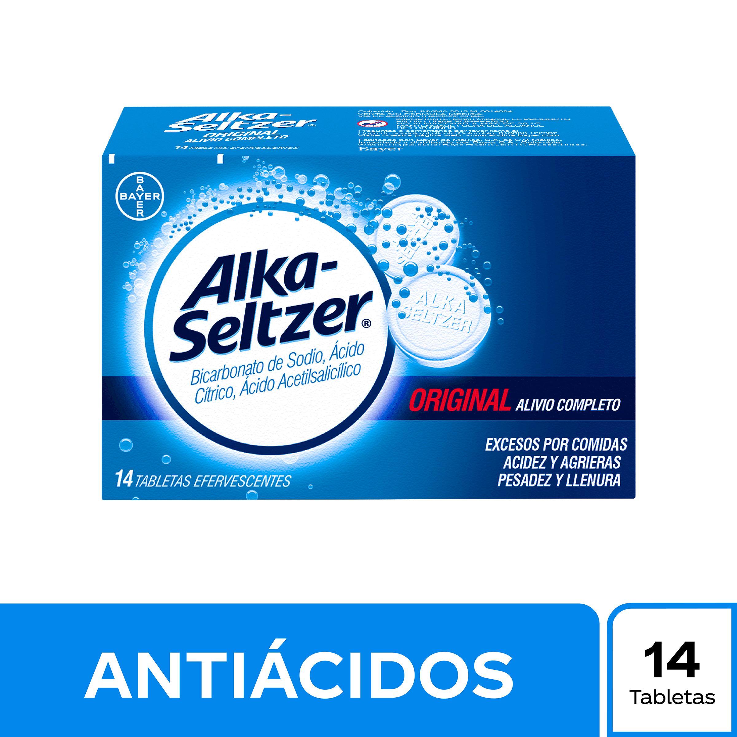 ALKA SELTZER 14 TABLETAS