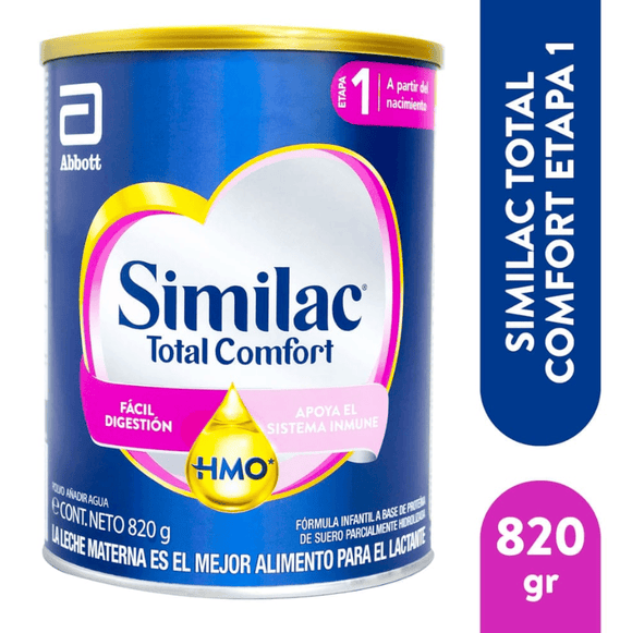 Similac 1 TOTAL COMFORT HMO 820 GR - (EXH) - Uno A Droguerias