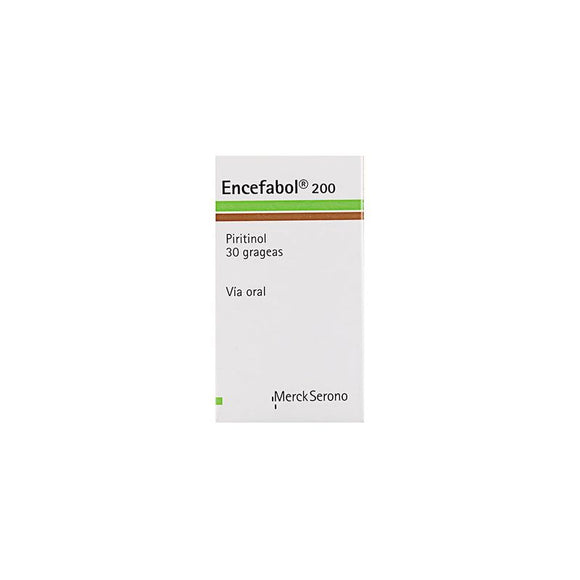 Encefabol piritinol 200mg 30 tabletas recubiertas — Merck