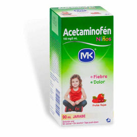 Acetaminofén 160mg/5ml jarabe 90ml — Tecnoquímicas S.A. MK