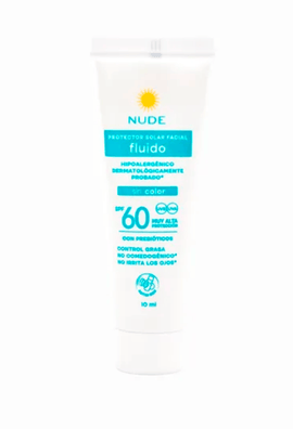 Protector Nude Facial sin Color SPF60 10ml