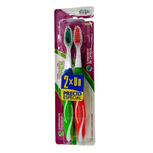 Cepillo Dental Whole Fresh Teck Anatomico 2x1 — ICOM