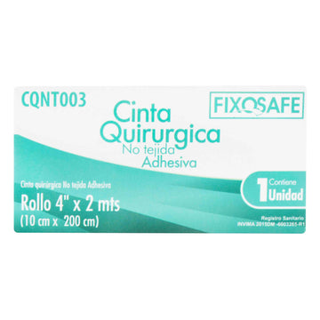 FIXOSAFE CINTA QUIRURGICA ALFA 10CM 2M