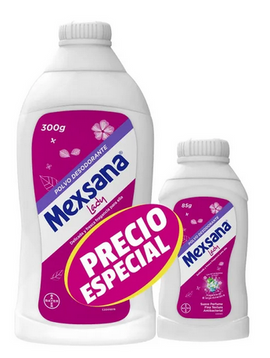 TALCO MEXSANA LADY 300 GR+85 GR - (EXH)