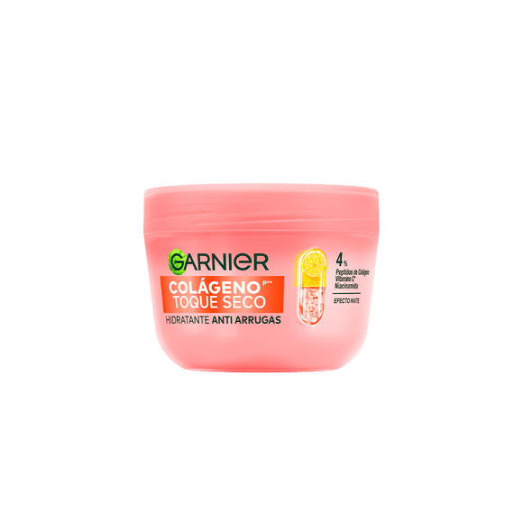 Garnier Hidratante Toque Seco Antiarrugas Colágeno 85 g — Garnier