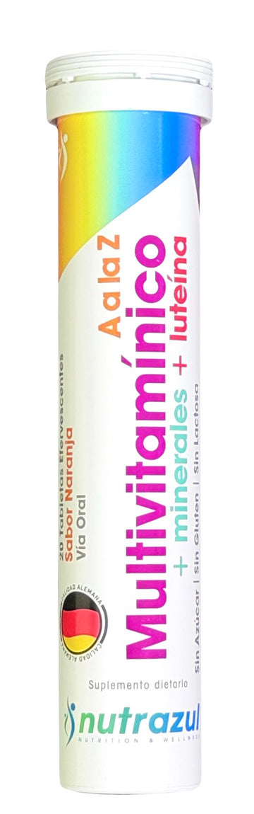 AZ MULTIVITAMINAS + MINERALES + LUTEINA (NUTRAZUL)