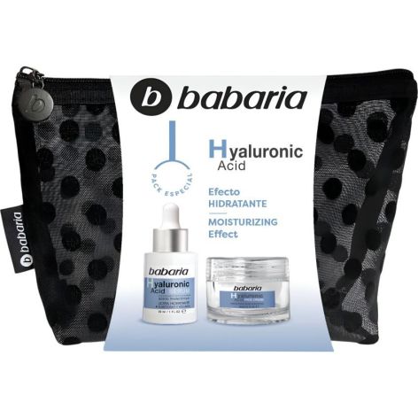 Neceser Ácido Hialurónico Babaria con crema facial 50 ml y sérum 30 ml