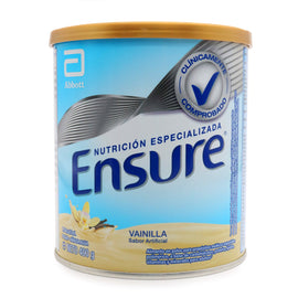 Ensure Polvo Vainilla FOS 400 g - Suplemento nutricional completo Abbott con prebióticos FOS