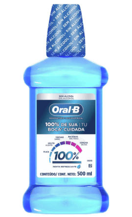 Enjuague Bucal Oral-b 100% Single Fco 500 ml