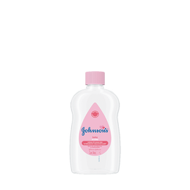 Aceite Johnson's Baby Original 50 ml - Botella transparente con etiqueta rosada
