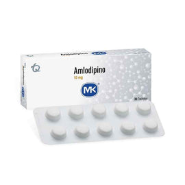 Amlodipino 10 mg 30 tabletas — Tecnoquímicas