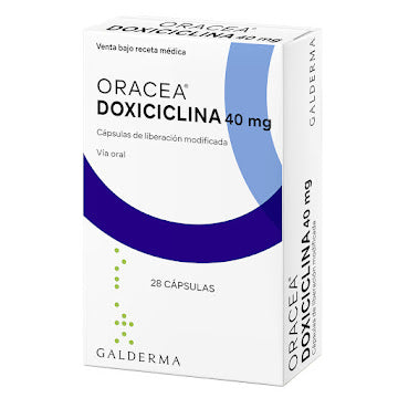 Oracea 40 mg 28 cápsulas