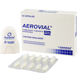 Aerovial budesonida 200mcg + formoterol 6mcg 30 cápsulas sin inhalador — Novamed