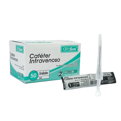 Catéter Intravenoso Alfa 22G 25mm — Alfa Trading Sas