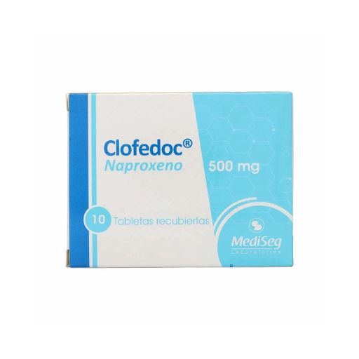 Clofedoc 500 mg Naproxeno caja x 10 tabletas Icom