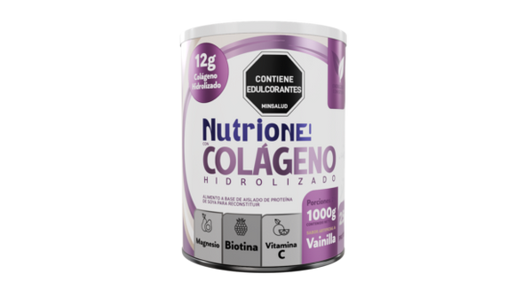 Nutrione colágeno hidrolizado vainilla 1000g — Inplasco