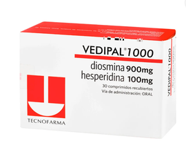Vedipal 1000 mg 30 Comprimidos Tecnofarma