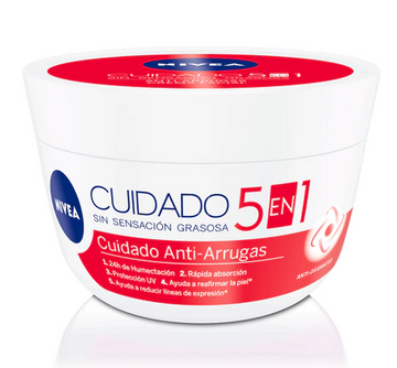 CREMA NIVEA CUIDADO FACIAL ANTI ARRUGAS 100 ML - (EXH)