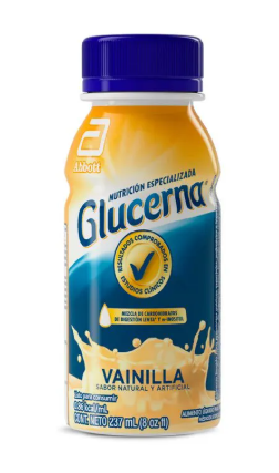GLUCERNA LIQUIDA VAINILLA BOTELLA 237 ML - (10EXH)