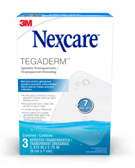 APOSITO TRANSPARENTE TEGADERM 3 UNIDADES