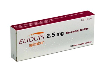 (F) ELIQUIS 2.5 MG 60 TABLETAS - 10 UNIDADES