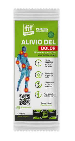 FIT THERAPY PARCHES ANALGESICOS SOBRE 1 UNIDAD