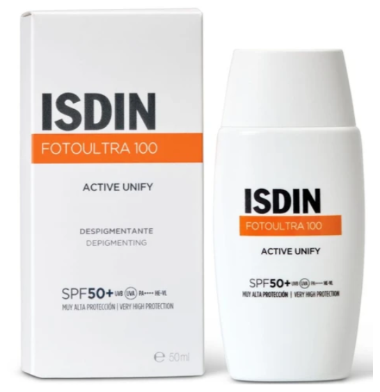 ISDIN FOTOULTRA 100 ACTIVE UNIFY SPF 50 50 ML