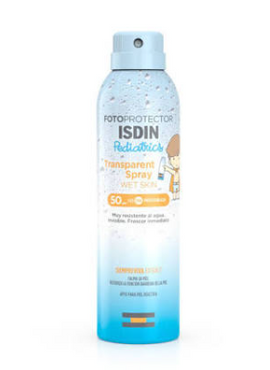 FOTOPROTECTOR PEDIATRICS SPRAY WET SKIN SPF 50+ 250 ML ISDIN - (NI) - Uno A Droguerias