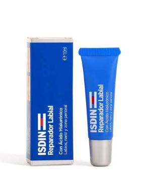 REPARADOR LABIAL FLUIDO CON ACIDO HIALURONICO X 10 ML ISDIN
