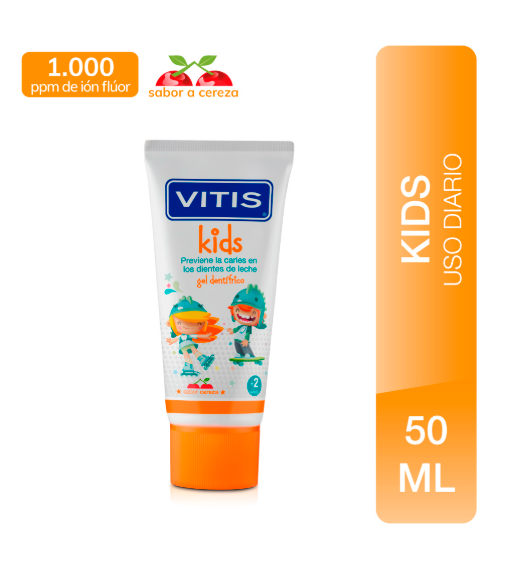 CREMA DENTAL VITIS KIDS GEL 50 ML