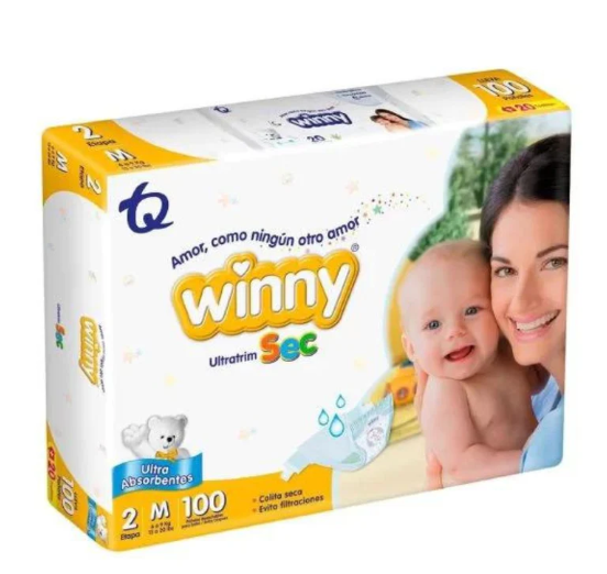 PANAL WINNY ULTRATRIM SEC ETAPA 2 100 UNIDADES - Uno A Droguerias