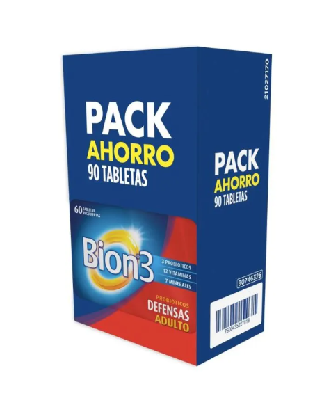 BION 3 OFERTA 60 + 30 TABLETAS RECUBIERTAS