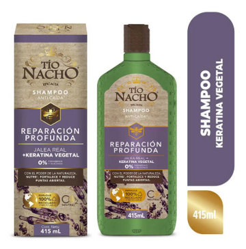 SHAMPOO TIO NACHO KERATINA VEGETAL 415 ML