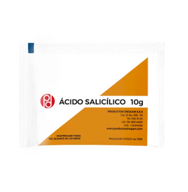 ACIDO SALICILICO 10 GR DROGAM - Uno A Droguerias