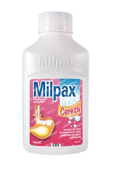MILPAX SUSPENSION CEREZA 360 ML - Uno A Droguerias