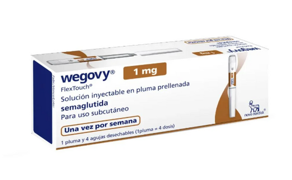 Wegovy semaglutida 4mg/3ml solución inyectable — Novo Nordisk