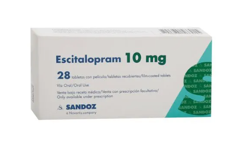 ESCITALOPRAM 10 MG 28 TBS SZ - Uno A Droguerias