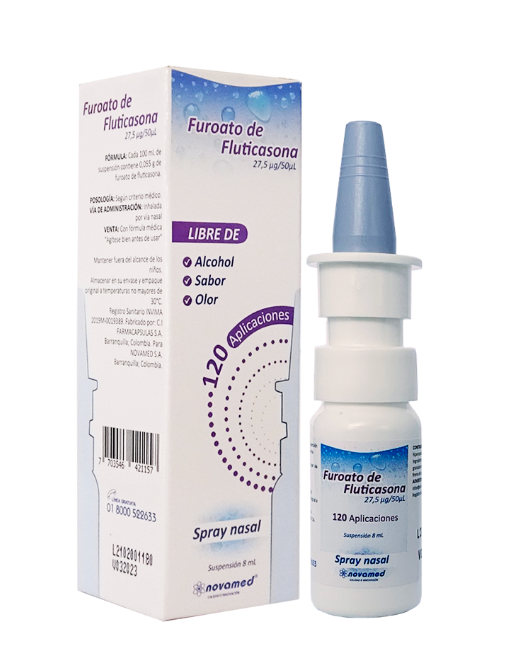 Furoato de Fluticasona 120 Dosis 8 ml