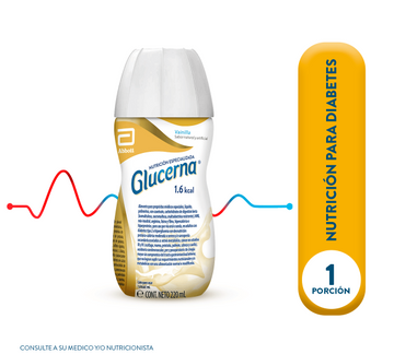 Glucerna 1.6 Kcal 220 mL suplemento nutricional líquido para diabéticos Abbott