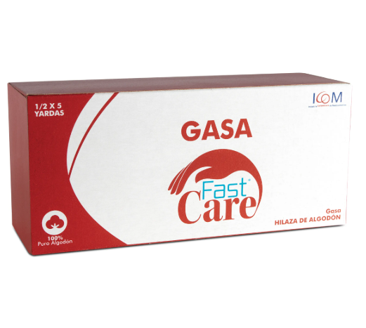 Gasa Fast Care Aséptica 1/2x5