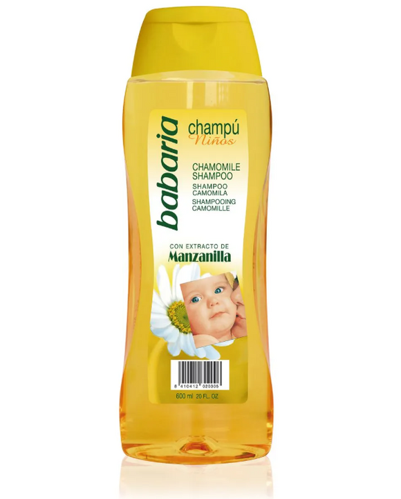 Shampoo Babaria Niños Manzanilla 600 ml