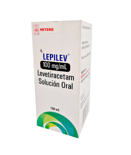 Lepilev Solución Oral 100 mg/ml 150 ml — Hetero
