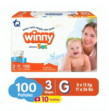Panal Winny Ultratrim Sec Etapa 3 100 Unidades