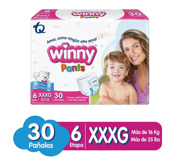 Pañal Winny Pants Etapa 6 30 Unidades