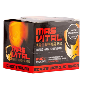 Mas Vital Energizante Borojó Maca y Chontaduro 20 ml