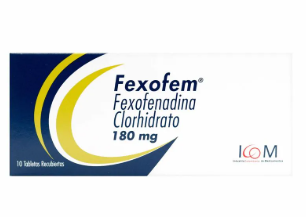 Fexofem 180mg 10 tabletas