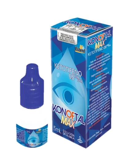 Konoftal 0.5% Ketotifeno Gotas 5 ml