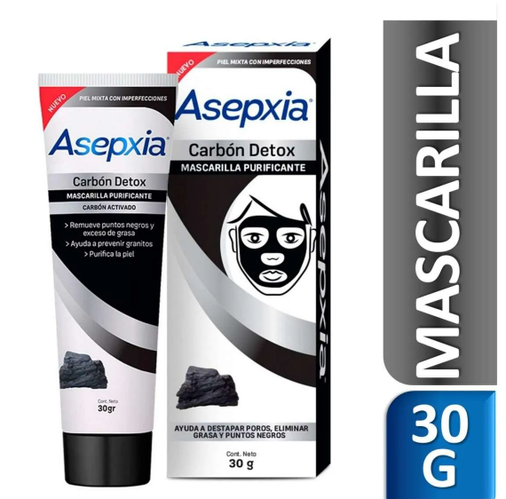 Asepxia Mascarilla Peel Off 30 gr